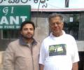 Spotted: Girish Karnad in Bengaluru