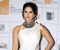 PIX: Sunny Leone, Raveena mingle at fashion show
