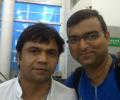 Spotted: Actor Rajpal Yadav at Mumbai airport