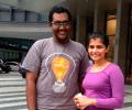 Spotted: Singer Chinmayi Sripada in Malaysia