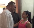 PIX: Ameesha Patel, Anu Malik meet Sanjay Dutt