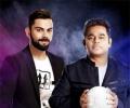 Watch: Rahman, Virat Kohli jam together