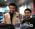 Spotted: Anu Malik at Heathrow Airport
