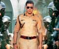 How often has Akshay played a cop?