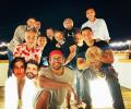 At Farhan Akhtar's Bachelor's Party