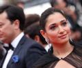 Cannes: Tamannaah Stuns In Black!