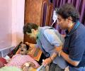 Jeetendra Visits Ailing Junior Mehmood