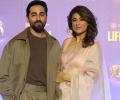 Aditi, Ayushmann Step Out To Watch Life Of Pi