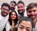 Rashmika's Working Holi