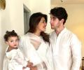 Priyanka-Nick Celebrate Malti's First Holi In India