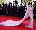 Urvashi Captivates Cannes