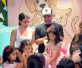 Kareena's Cake Time With Inaaya