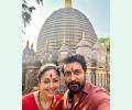 Jyotika-Suriya's Temple Visit