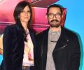 Aamir-Gauri Go On A Movie Date
