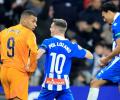 Real Madrid shocked by Espanyol after late Romero goal