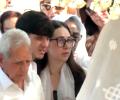 Karisma, Kids At Sunjay Kapur's Funeral