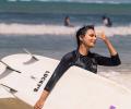 Fatima Gives You A Surfing Lesson
