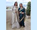 Sharmila Tagore, Simi Garewal At Cannes