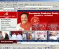 India's first MP with an interactive website