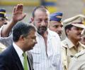 Sanjay Dutt released, emotional welcome at home