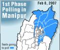 Graphic: 1st phase polling in Manipur
