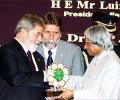 Brazilian president gets Nehru award