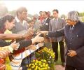 Kalam at the Mughal Gardens