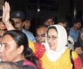 Benazir Bhutto back in Karachi