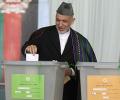 Image: Afghans begin voting for new President