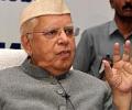 Andhra Governor Tiwari lands in a controversy