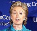 US not satisfied with Pakistan, says Clinton