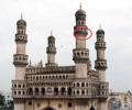 Hyderabad: Rains kill 3; damage Charminar