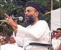 Madani in the dock over Bengaluru blasts