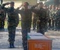 Brave army Captain's body flown home