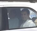 Why did Rahul-Gates visit Amethi?