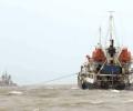 MT Pavit finally sails out of Mumbai's Juhu beach