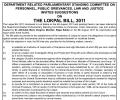 Parliamentary panel wants YOUR opinion on Lokpal