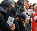 Verification of burqa-clad women introduced by TN Seshan: EC