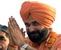 'Eklavya' Sidhu yet to campaign for 'Dronacharya' Jaitley