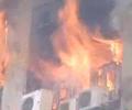Firefighters battle blaze at Delhi's Himalaya House