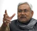 Student unions, para teachers protest at Nitish's rally