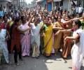 PHOTO: Assam's silk town still tense, curfew relaxed