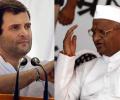 Hazare, Rahul write to each other on Lokpal