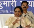 Mayawati blames Cong for poor turning Naxalites