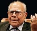 Jethmalani hopes Rajnath will 'cleanse' BJP