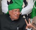 Family feud escalates, O P Chautala expels son Ajay from INLD