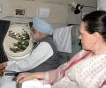 PM, Sonia survey flood-ravaged Uttarakhand