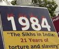 1984 riots victims end hunger strike