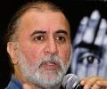 CCTV shows Tejpal pulling woman into hotel lift: Police