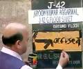 FIR against BJP's Vijay Jolly for defacing Shoma Chaudhury's nameplate
